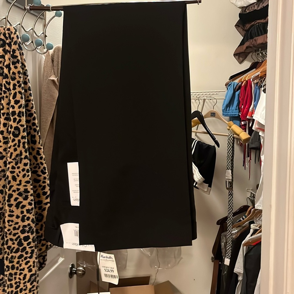 Calvin Klein Black Pants Size 38x30